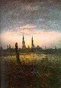 Caspar David Friedrich, City at Moonrise